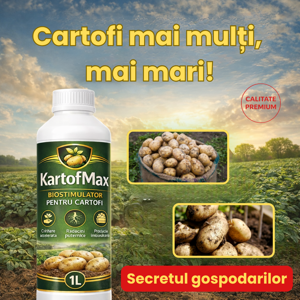KartofMax™ - Biostimulator pentru cartofi