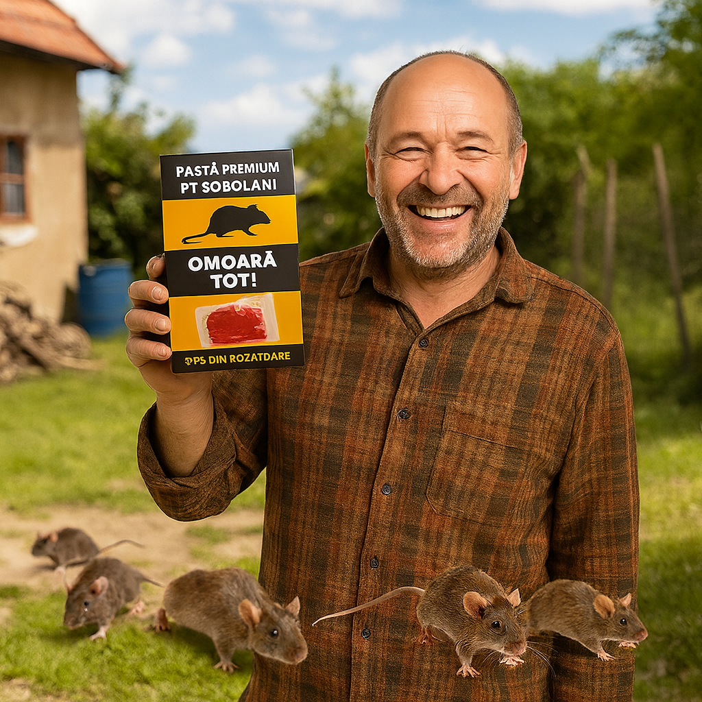 Grâu PREMIUM raticid - șobolani & șoareci