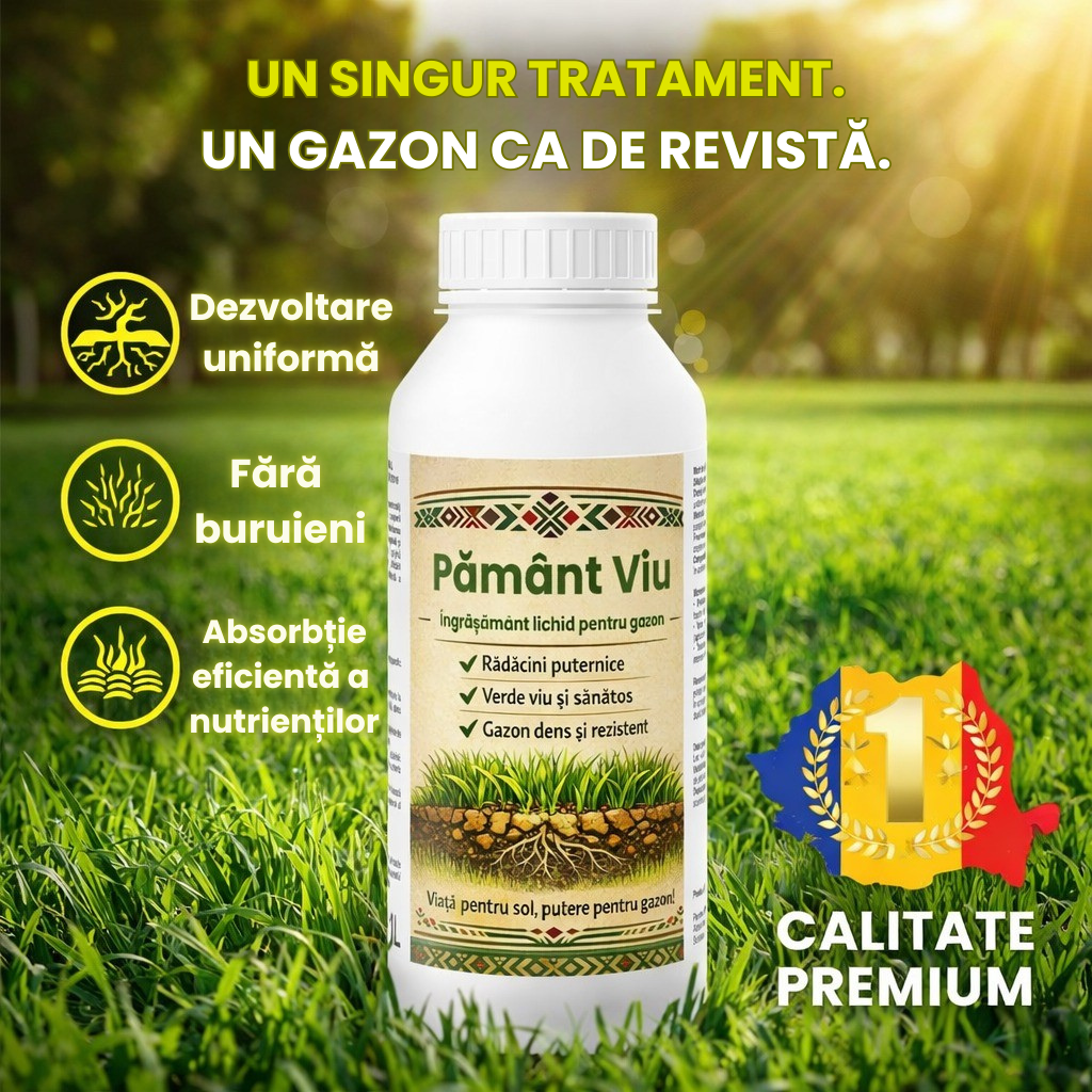 Îngrășământ profesional pentru gazon