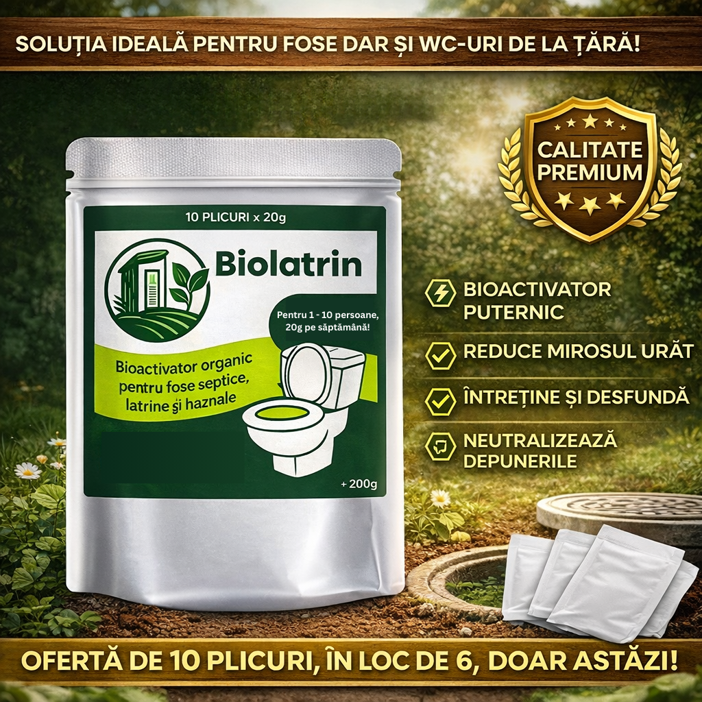 10X Pudră pentru toalete și latrine
