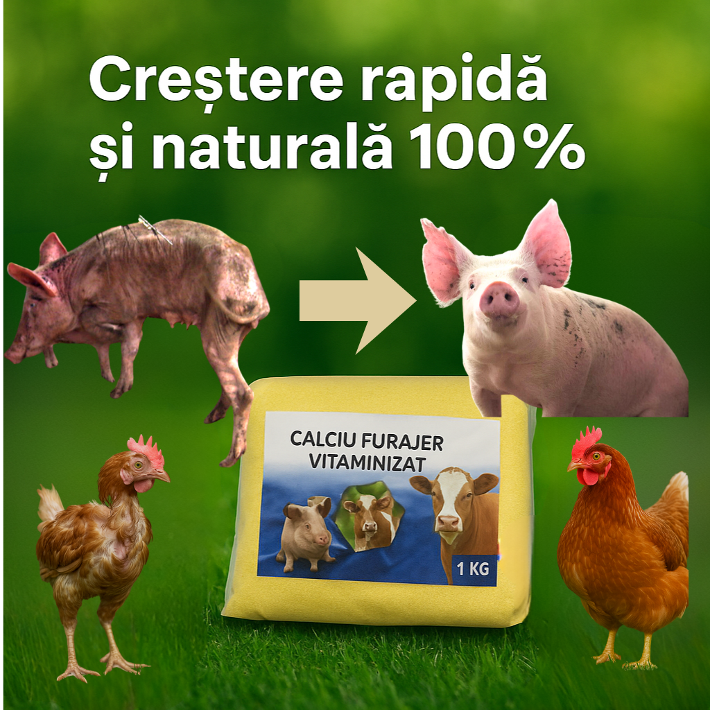 Aditiv natural pentru îngrășarea animalelor